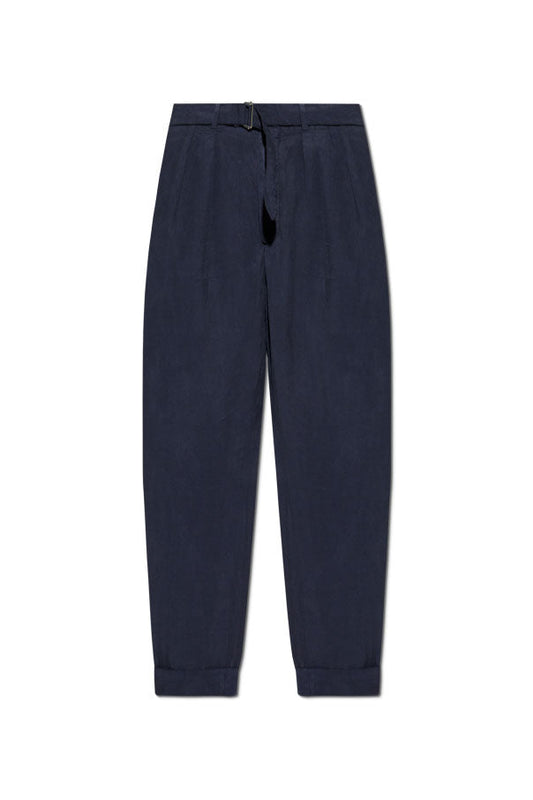 Off Officine Generale Trousers Blue - Image 1