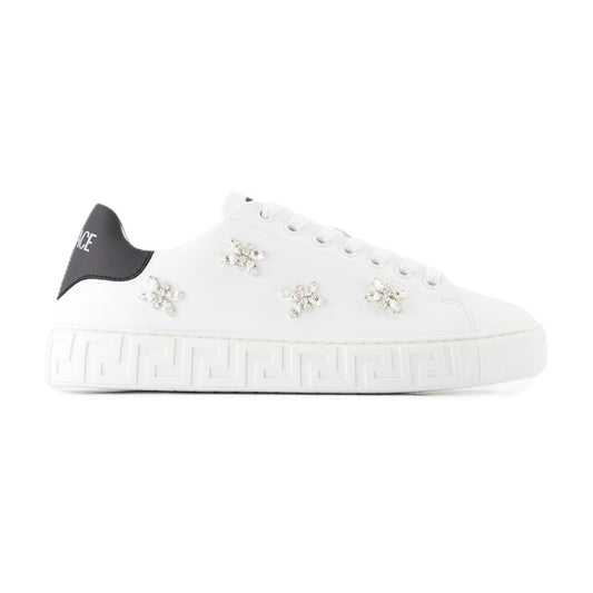 Versace La Greca Sneakers Versace Canvas White - Image 1