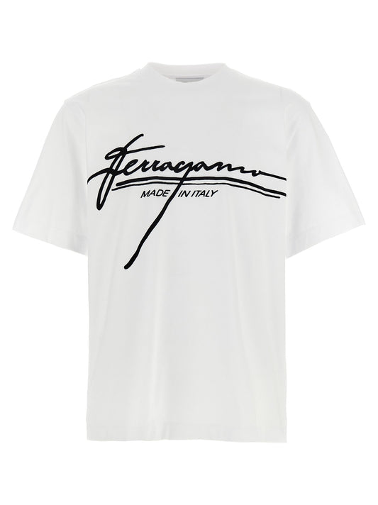 Salvatore フェラガモ「Firma」Tシャツ - Image 1