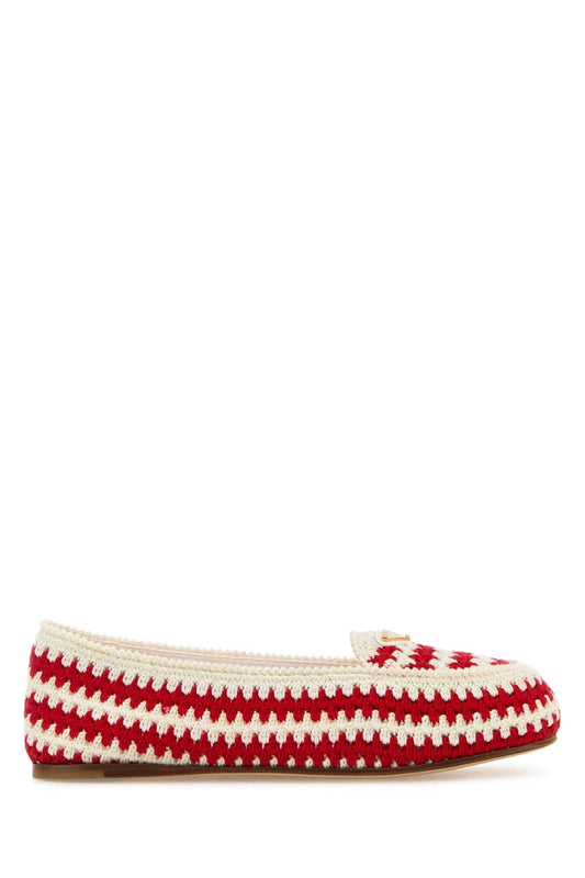 Prada プラダ刺繍入りクロシュローファー - Image 1