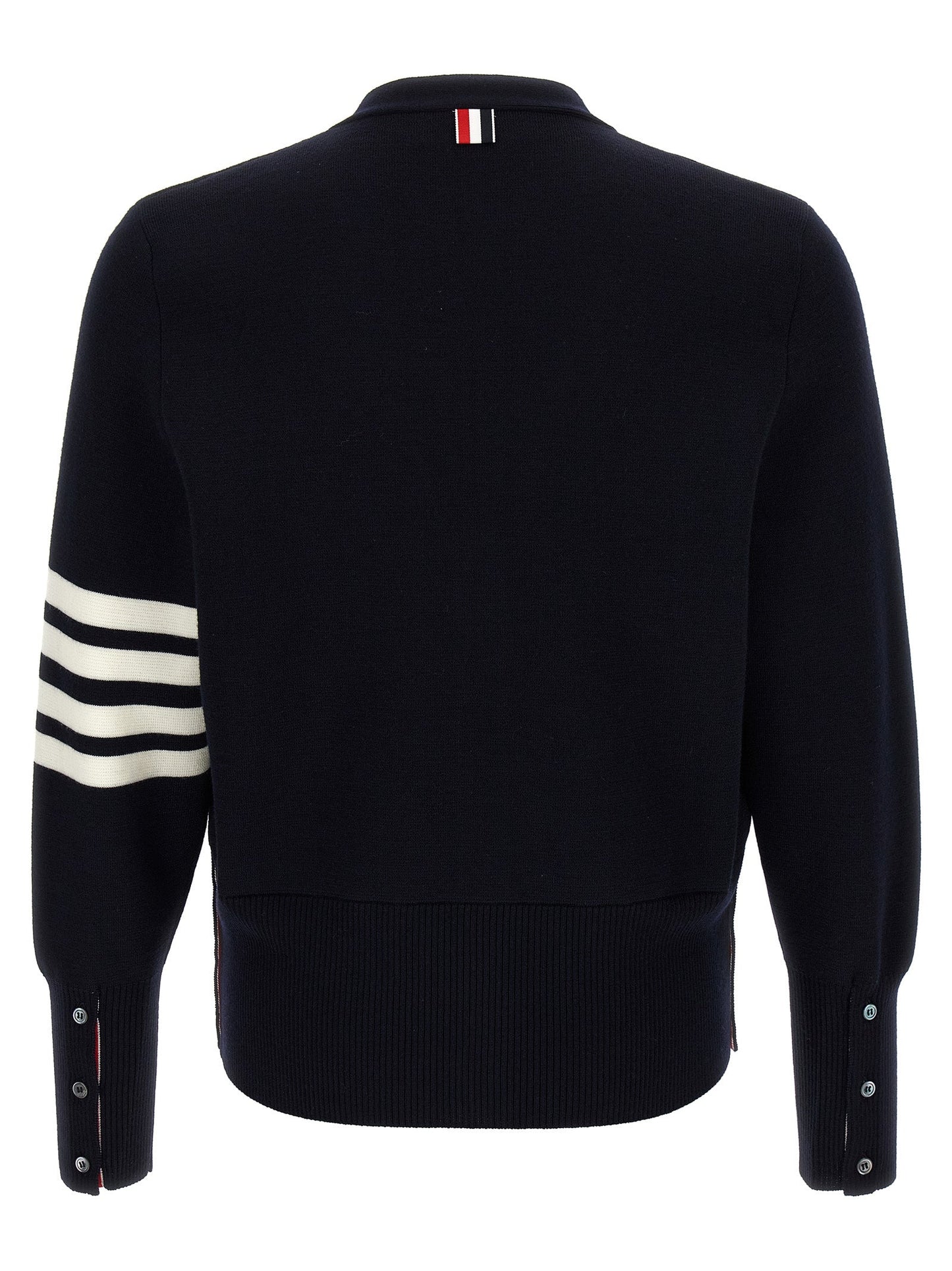 Thom Thom Browne '4 Bar' Wool Cardigan - Image 1