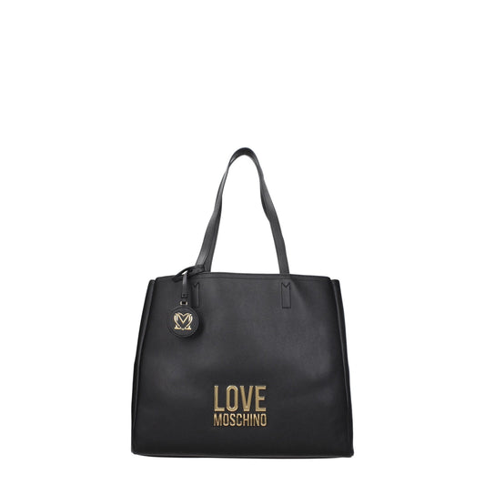 Moschino モスキーノのショルダーバッグが大好きな女性ポリウレタンブラック - Image 1