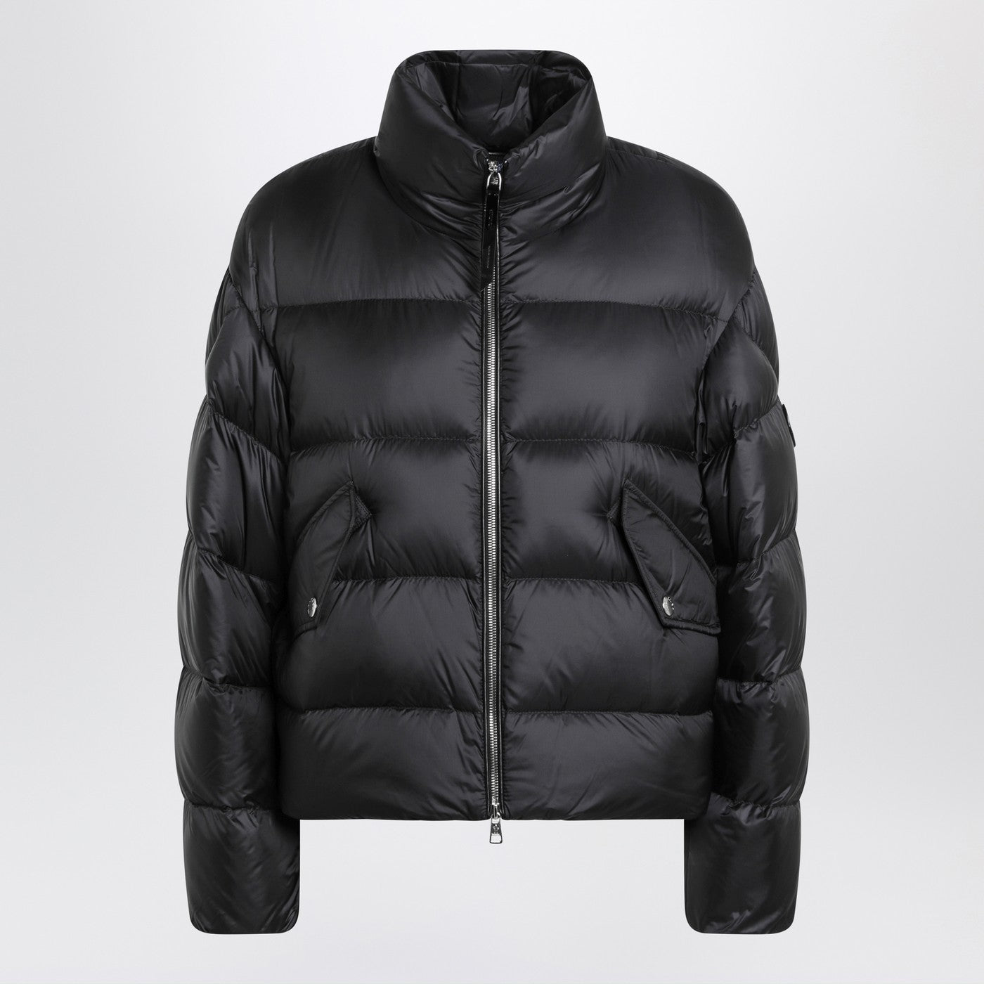 Moncler モンクラーxエドワードエンニンフルブラックジップダウンジャケット - Image 1