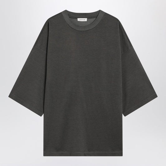 Fear Fear Of God オーバーサイズ T シャツ、フェイデッド ブラック ジャージ - Image 1
