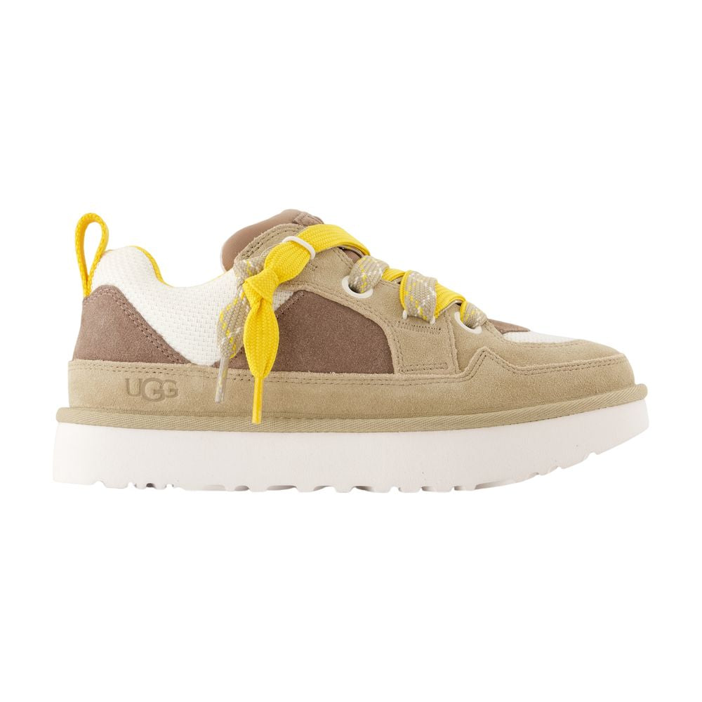 Ugg ローローメルスニーカーUggレザーベージュ - Image 1