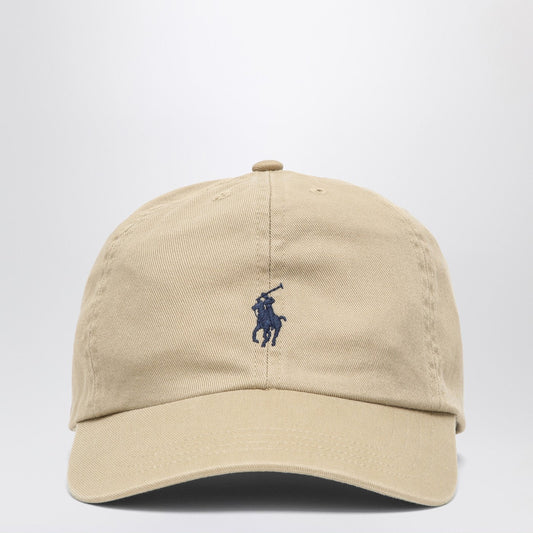 Polo ポロ ラルフローレン ベージュ コットン ベースボール キャップ - Image 1
