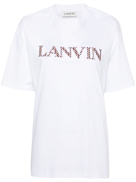 Lanvin ランバンロゴコットンTシャツ - Image 1