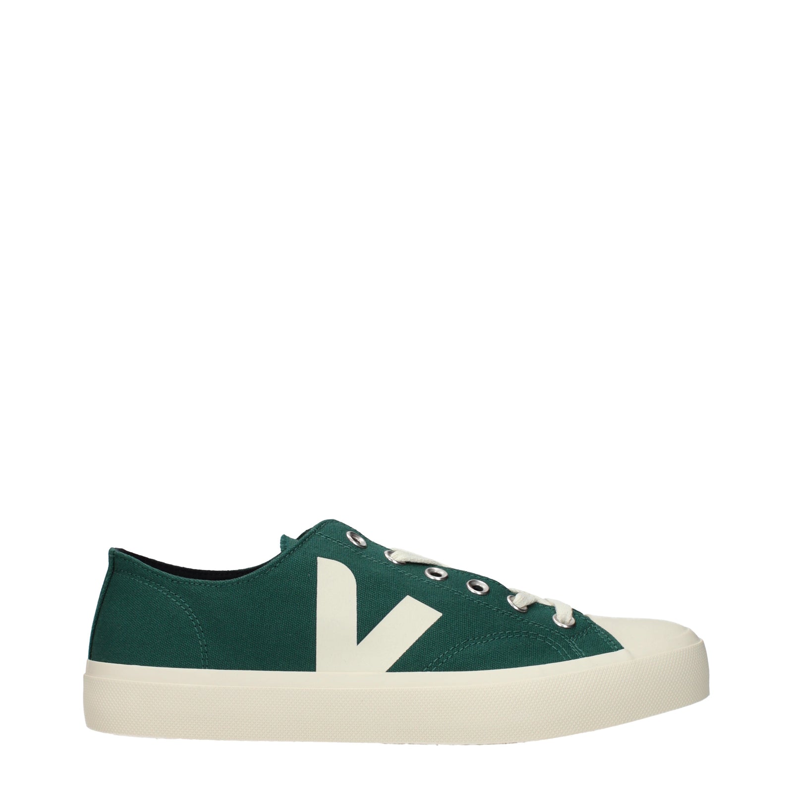 Veja ヴェジャ メンs スニーカー グリーン ファブリック - Image 1