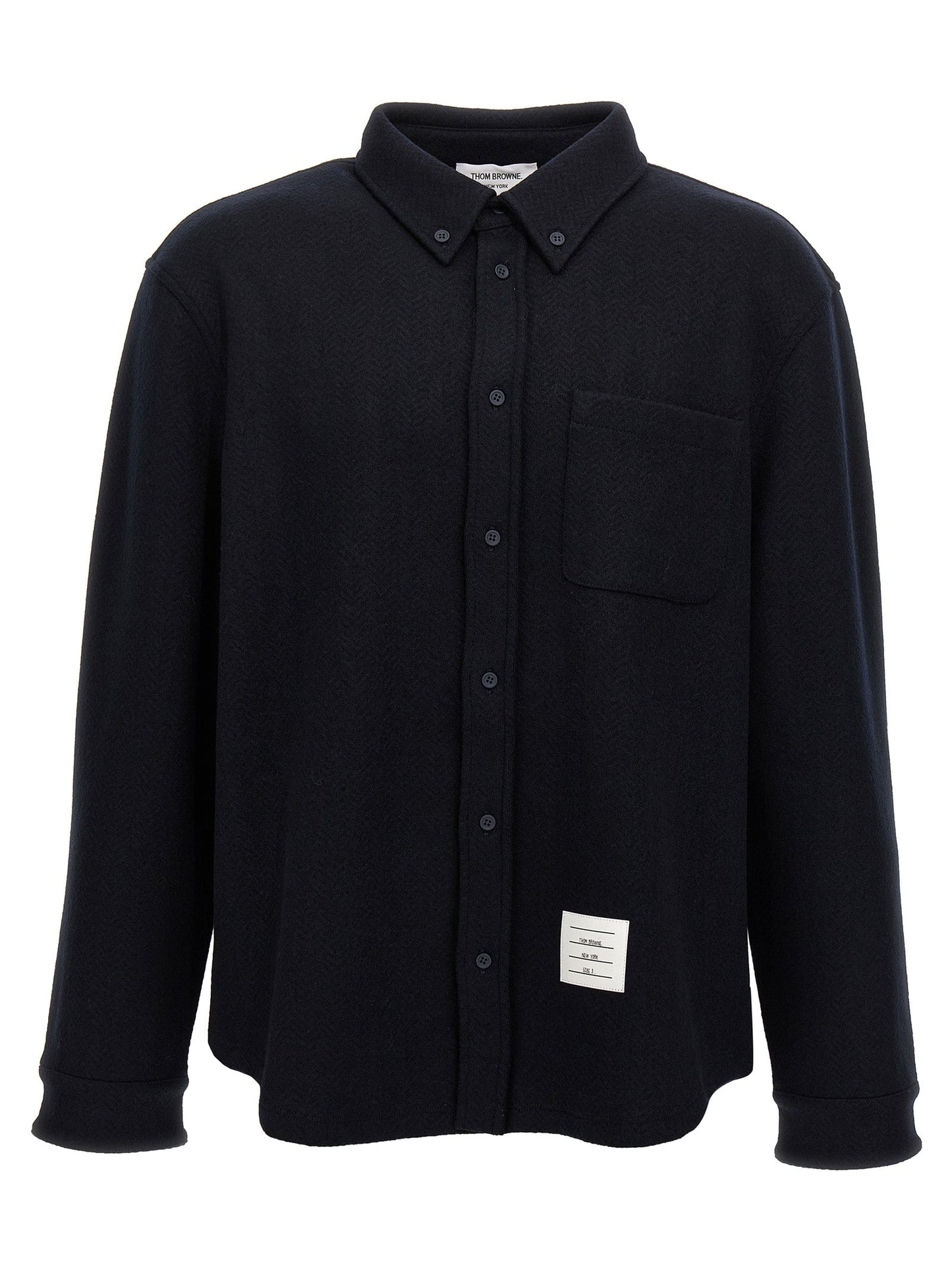Thom Thom Browne Herringbone Shirt - Image 1