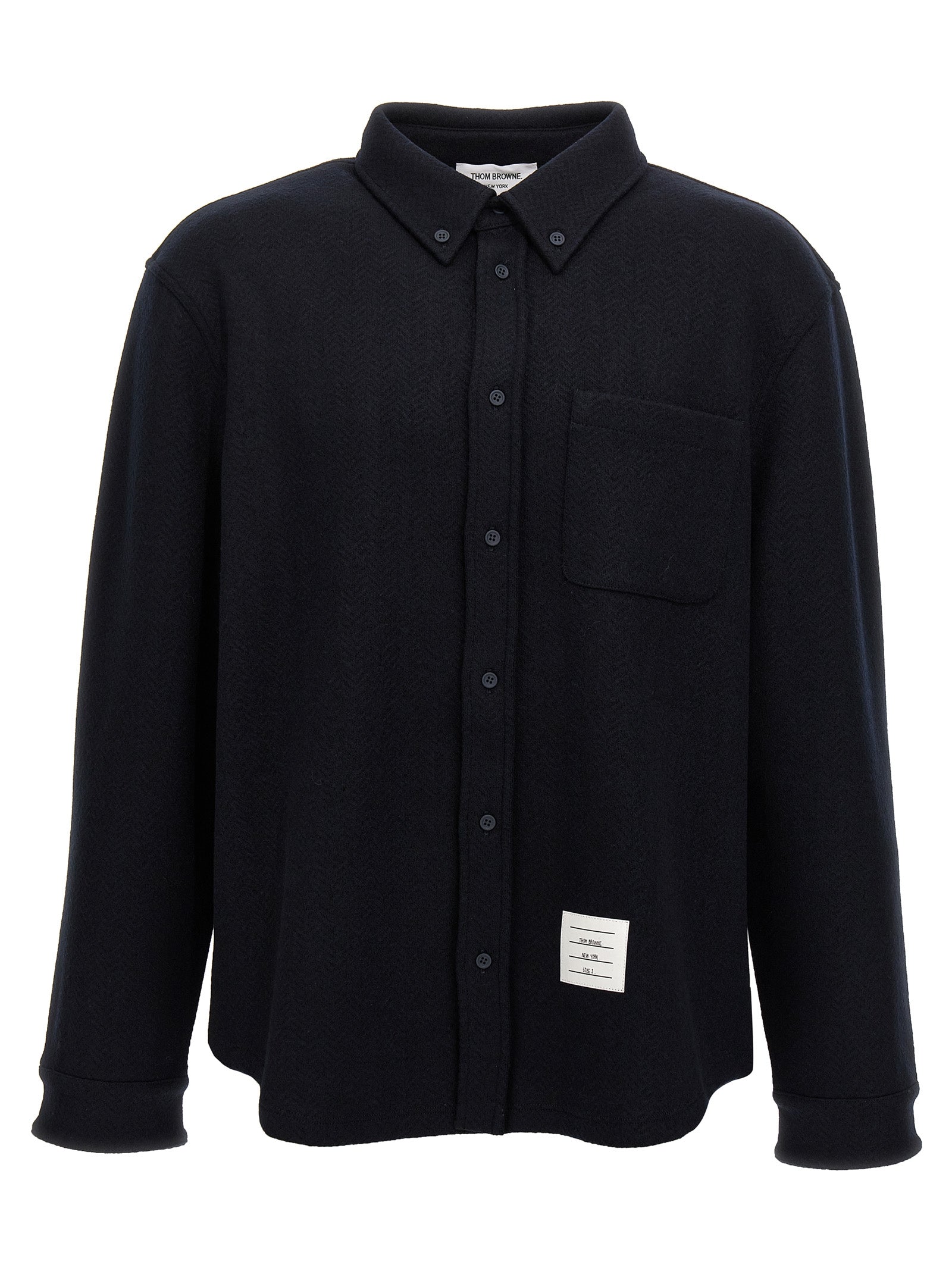Thom Thom Browne Herringbone Shirt - Image 1
