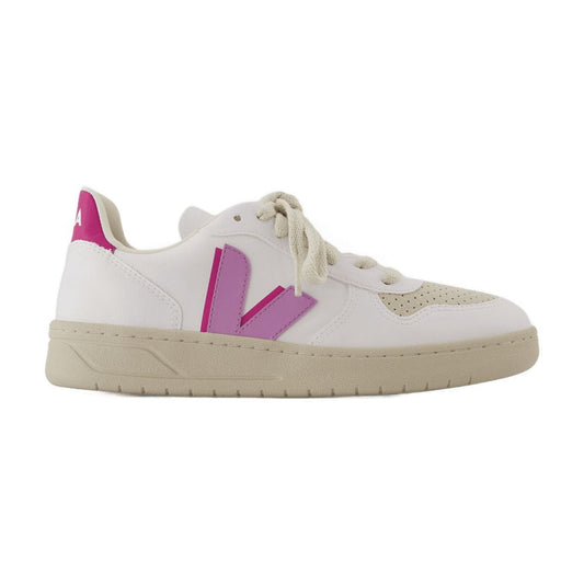 Veja V 10 WスニーカーVeja Cotton White - Image 1