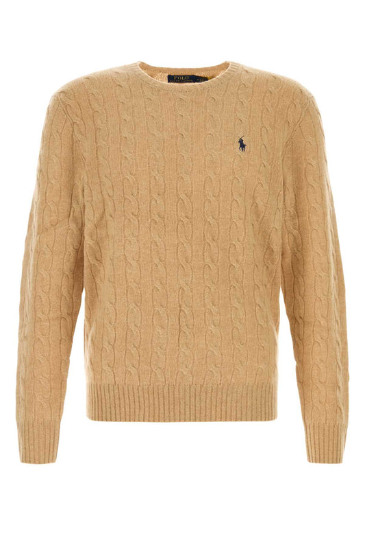 Polo ポロ ラルフローレン キャメル ウール ブレンド セーター - Image 1