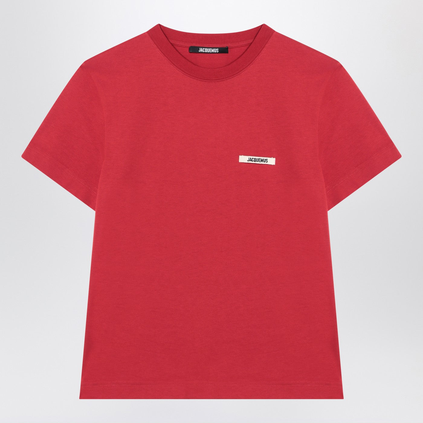 Jacquemus Jacquemus Red Gros Grain T Shirt - Image 1