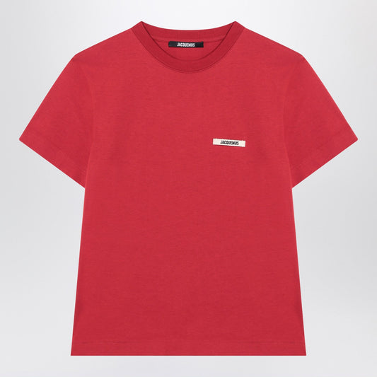 Jacquemus Jacquemus Red Gros Grain T Shirt - Image 1