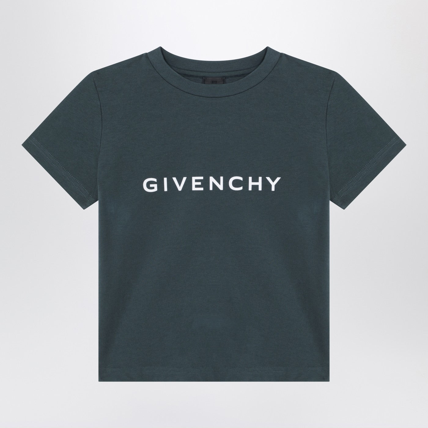 Givenchy Givenchy Dark Green T Shirt With Logo - Image 1