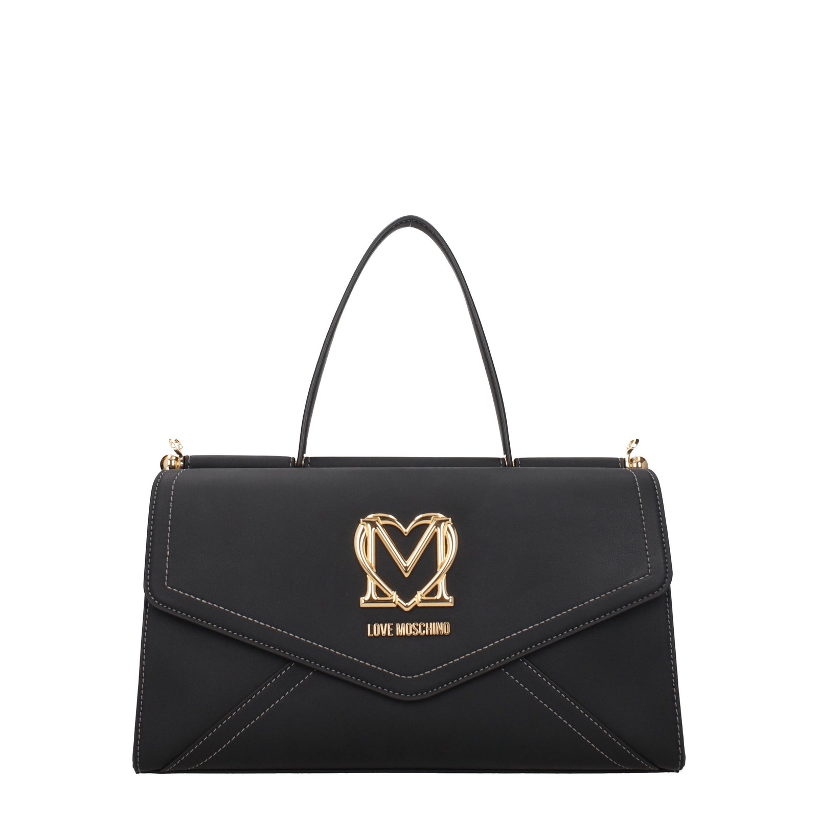 Moschino モスキーノのハンドバッグが大好きな女性ポリウレタンブラック - Image 1