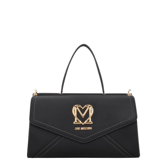 Moschino モスキーノのハンドバッグが大好きな女性ポリウレタンブラック - Image 1