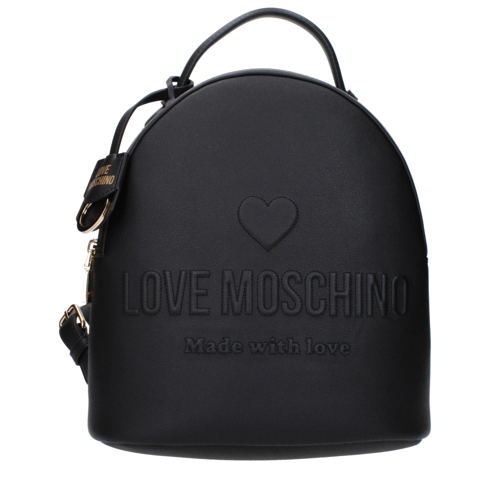 Moschino モスキーノのバックパックとフッピーの女性ポリウレタンブラックが大好きです - Image 1