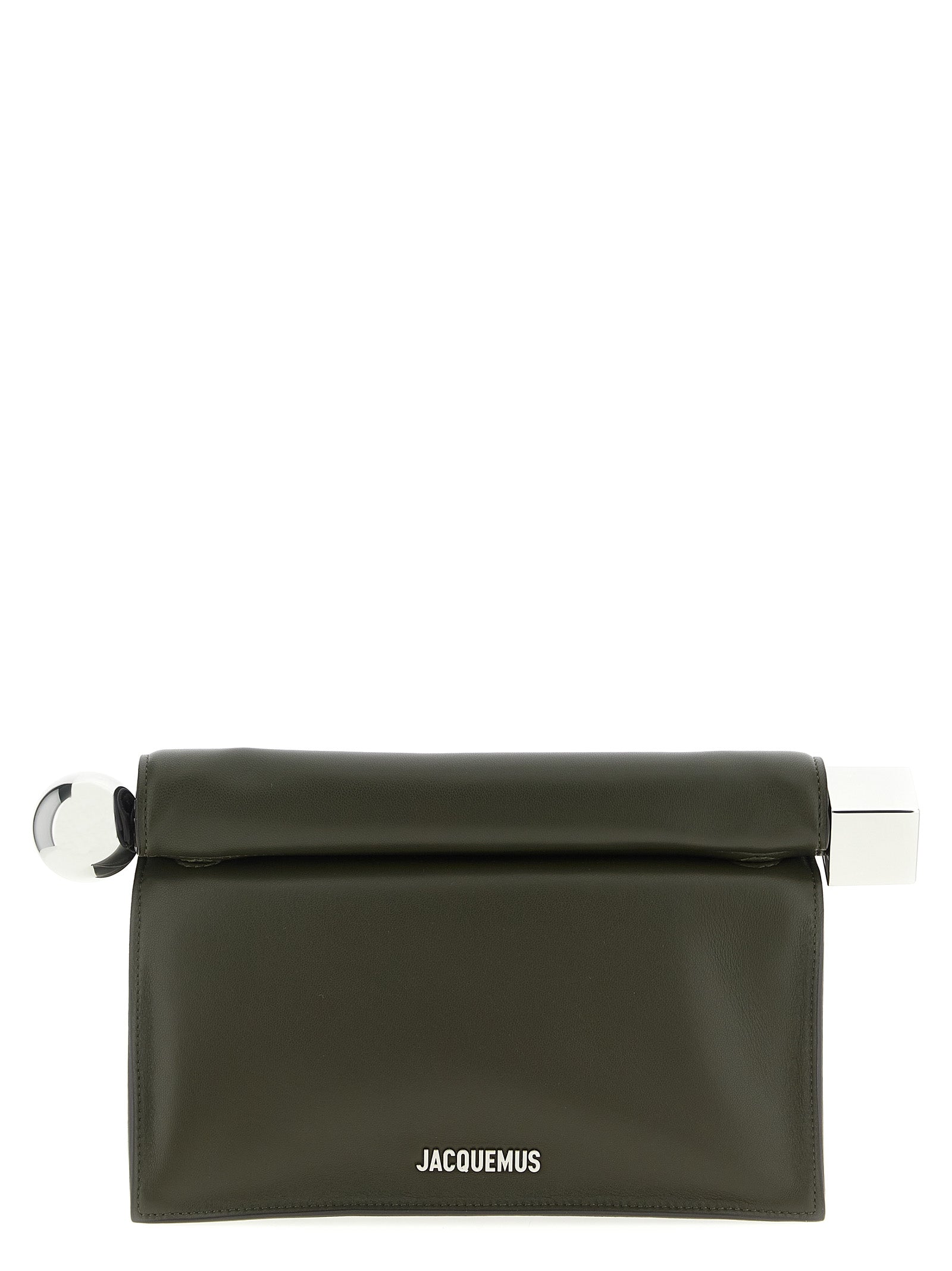 Jacquemus Jacquemus 'La Pochette Rond Carré' Clutch - Image 1