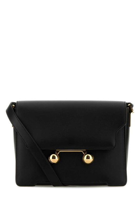 Marni Marni Black Leather Medium Trunkaroo Crossbodyバッグ - Image 1