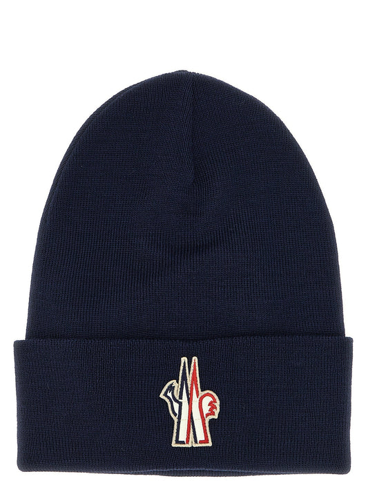 Moncler Moncler Grenoble Logo Patch Beanie - Image 1