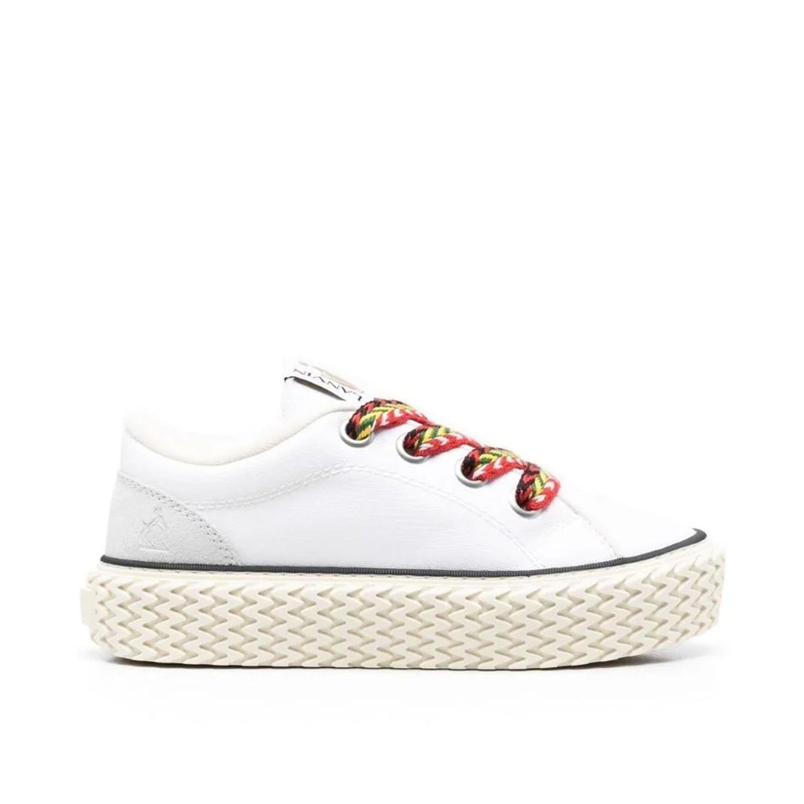 Lanvin ランバンコットンレースアップスニーカー - Image 1