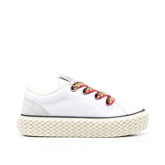 Lanvin ランバンコットンレースアップスニーカー - Image 1