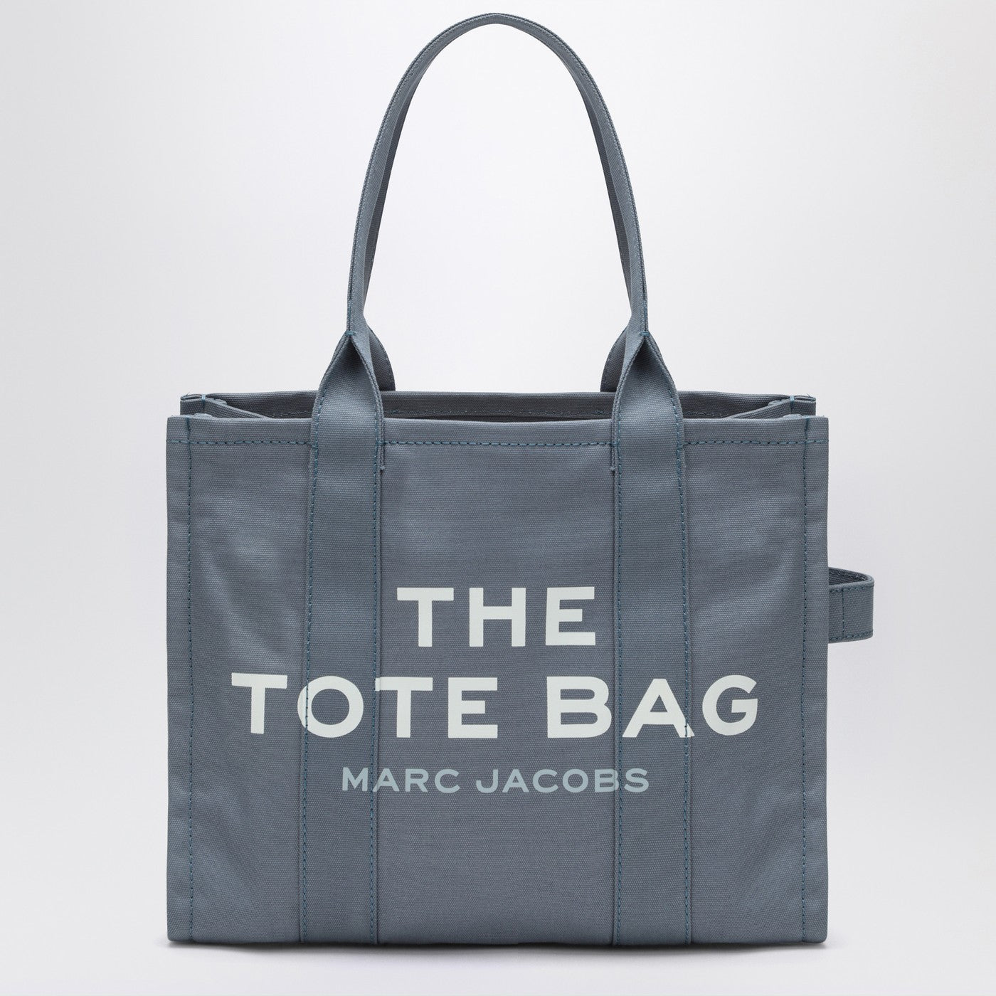 Marc マークジェイコブスラージブルーシャドウキャンバストートバッグ - Image 1