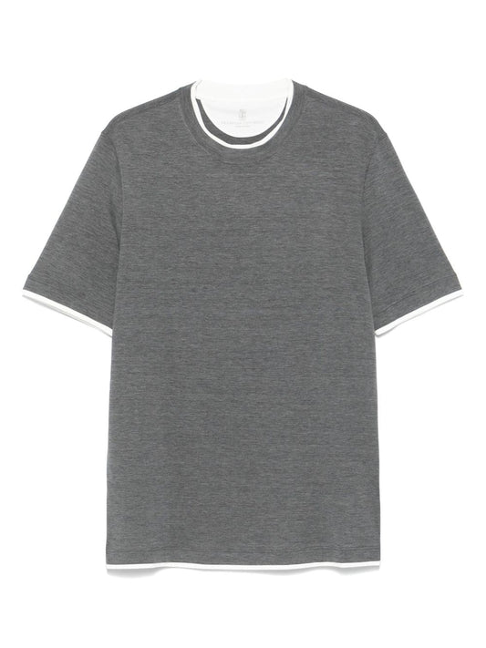Brunello Brunello Cucinelli Silk Blend Tシャツ - Image 1