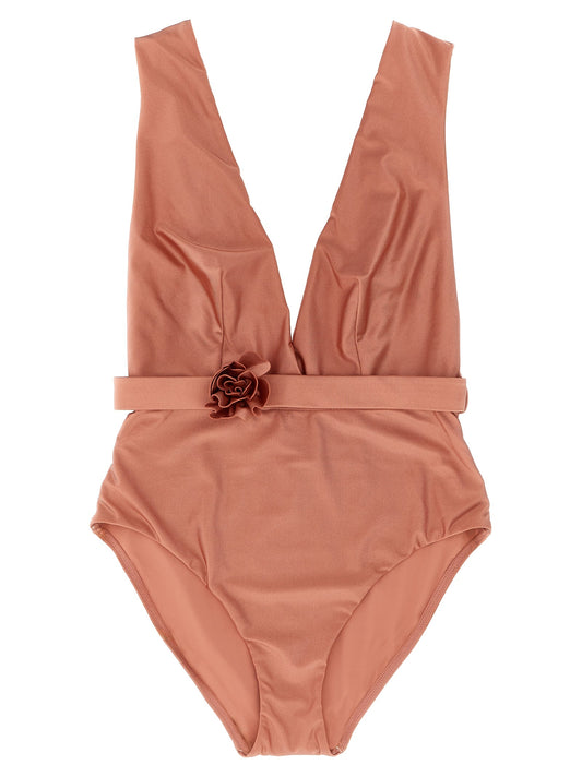 Zimmermann Zimmermann 'ラッキープランジフラワー'ワンピース水着 - Image 1