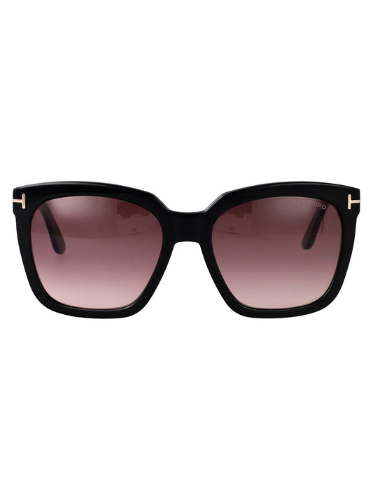 Tom Tom Ford Squared Sunglasses FT0502 01 T - Image 1