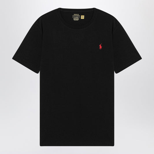Polo ポロ ラルフローレン T シャツ ブラック コットン カスタム スリム フィット - Image 1