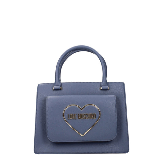 Moschino モスキーノのハンドバッグが大好きな女性ポリウレタンブルー/デニム - Image 1