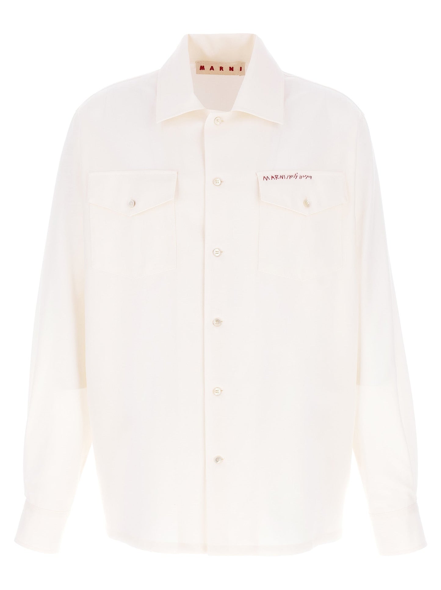 Marni Marni 'Tropical' Wool 'シャツ - Image 1