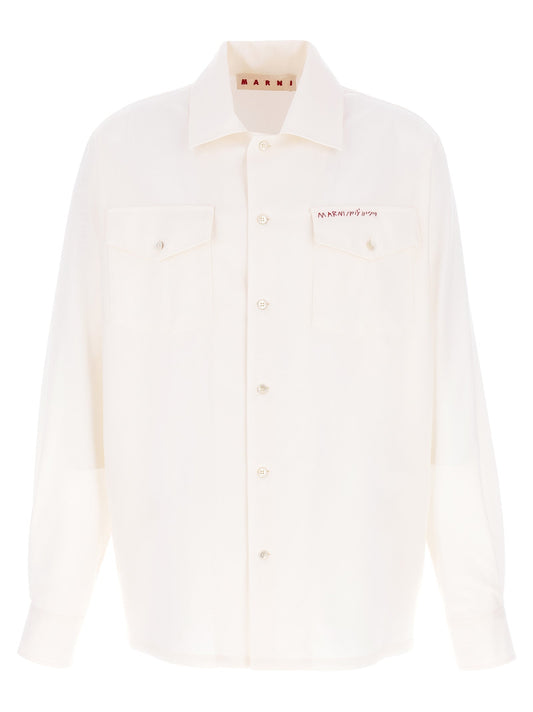 Marni Marni 'Tropical' Wool 'シャツ - Image 1