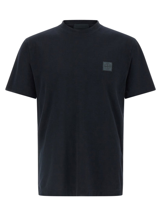 Stone Stone Island ロゴ パッチ T シャツ - Image 1