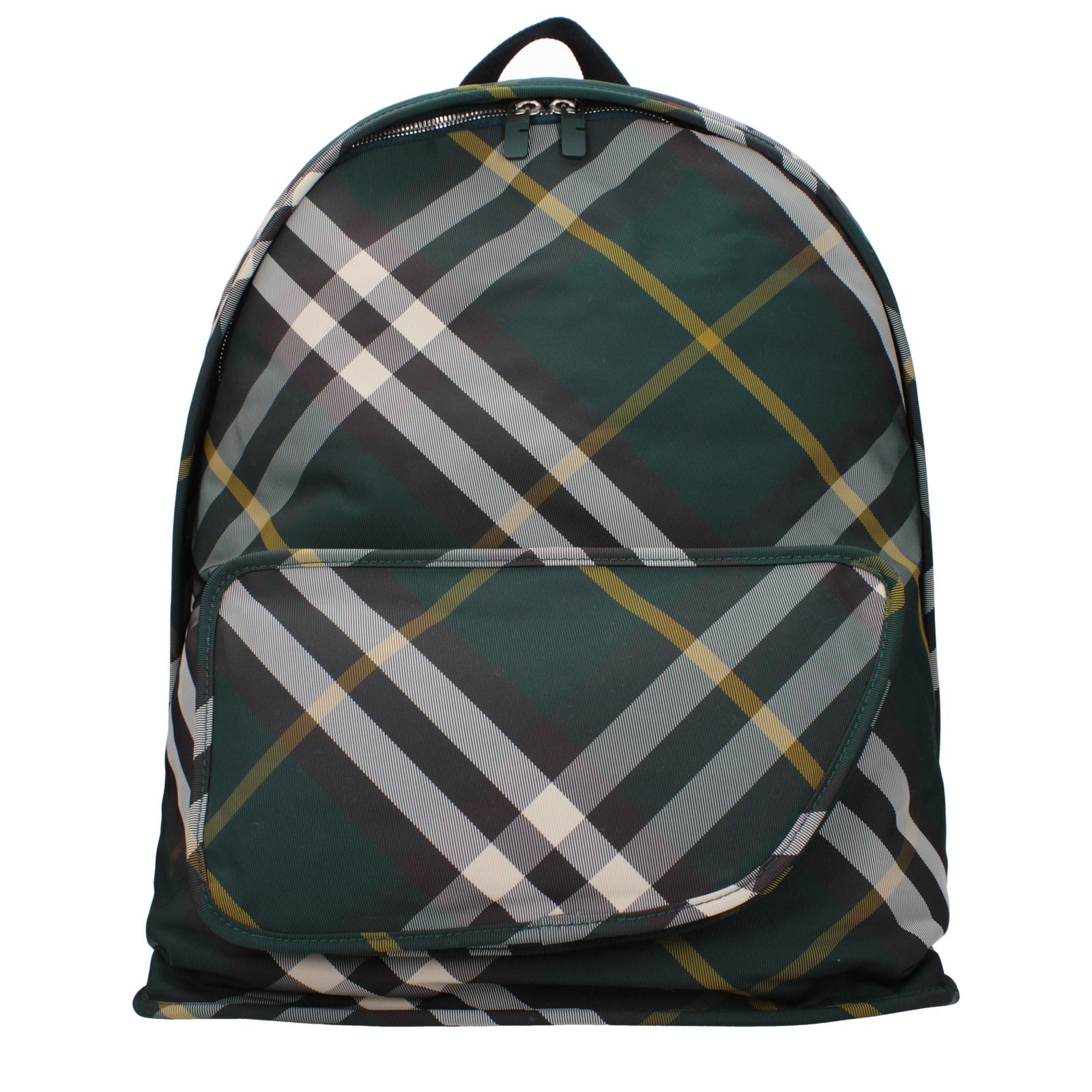 Burberry バーバリーバックパックとファニーパックシールドマンファブリックグリーン/アイビー - Image 1