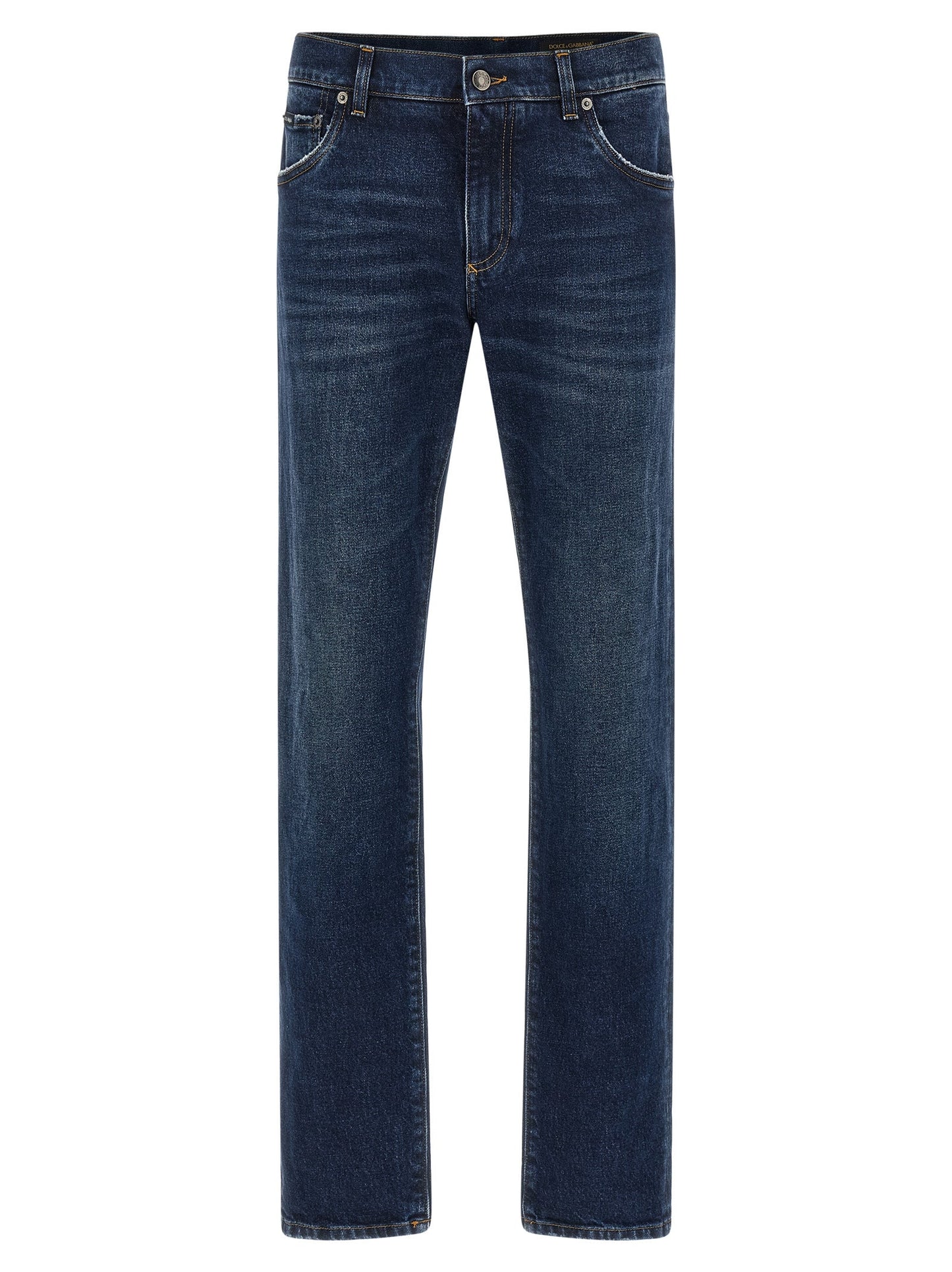 Dolce Dolce＆Gabbana Logo Plaque Jeans - Image 1