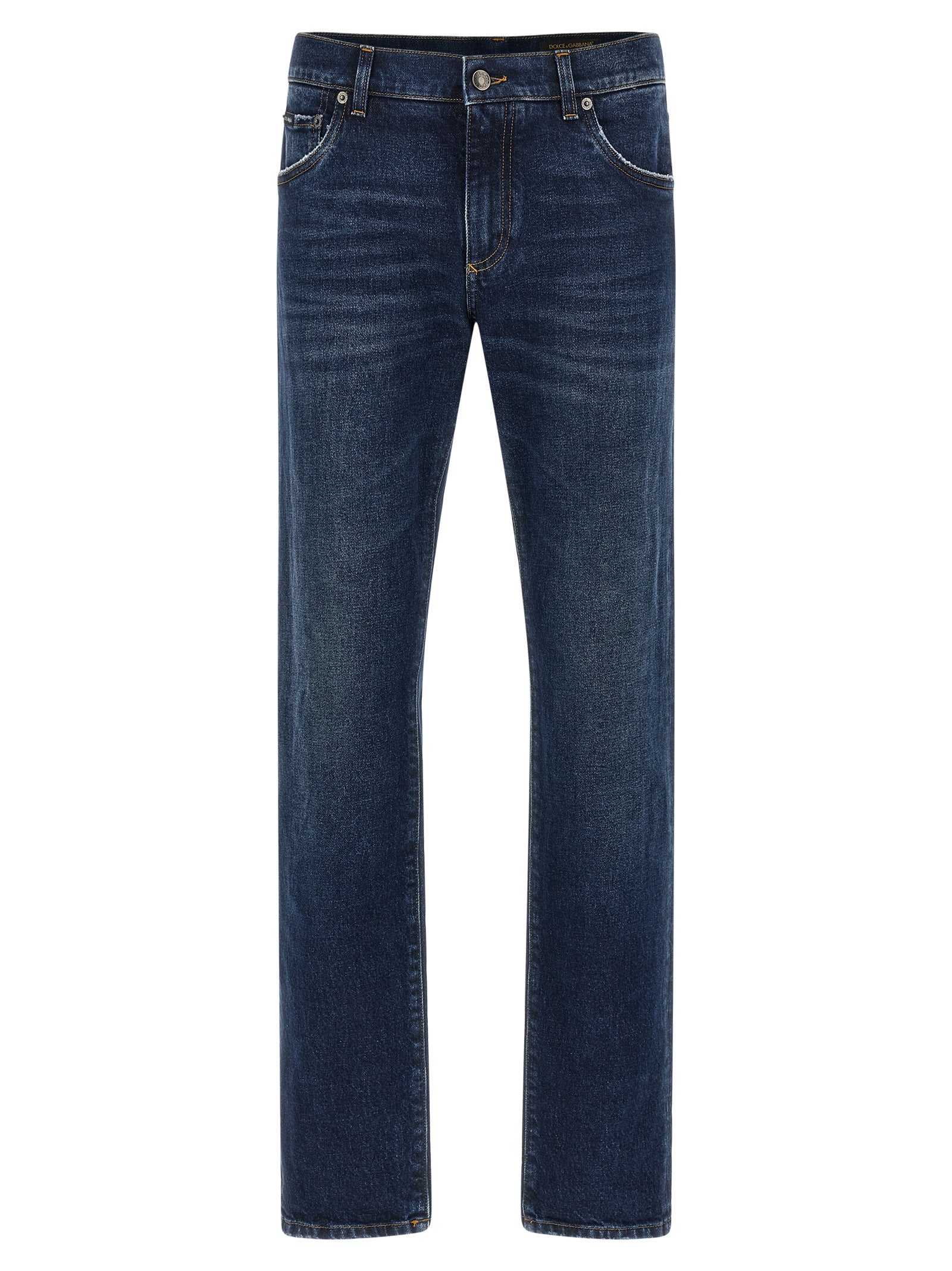 Dolce Dolce＆Gabbana Logo Plaque Jeans - Image 1