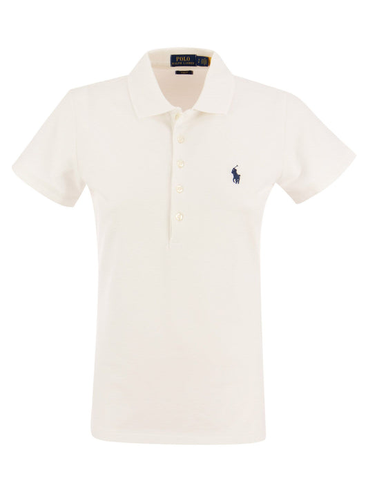 Polo ポロラルフローレンジュリーコットンポロシャツ - Image 1