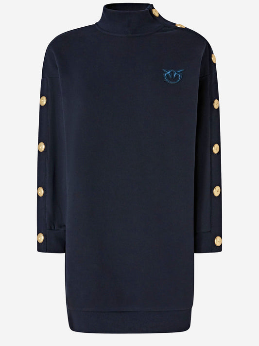 Pinko ボタン付きのPinko Maxiコットンセーター - Image 1