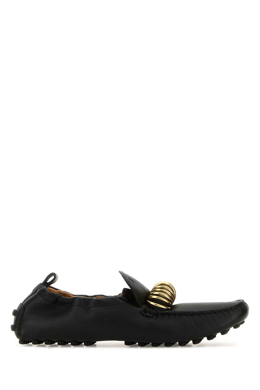Tods トッド 'S ブラックレザーローファー - Image 1