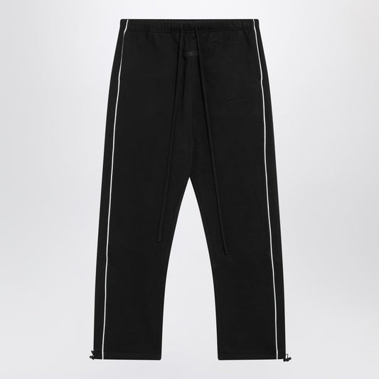 Fear Fear Of God Essentials コントラストトリム付きブラックジョギングパンツ - Image 1