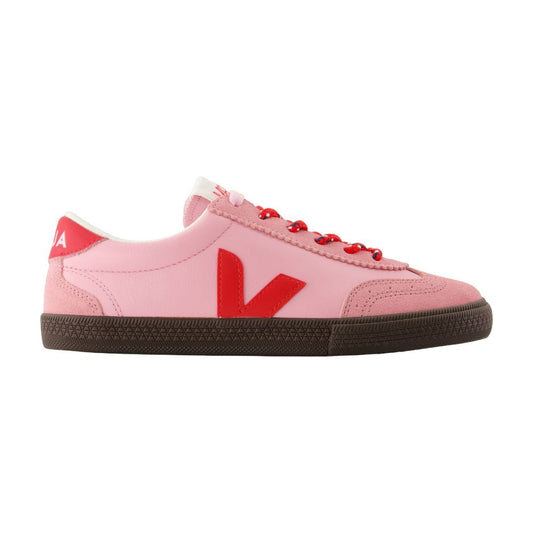 Veja バレースニーカーVeja Leather Pink - Image 1