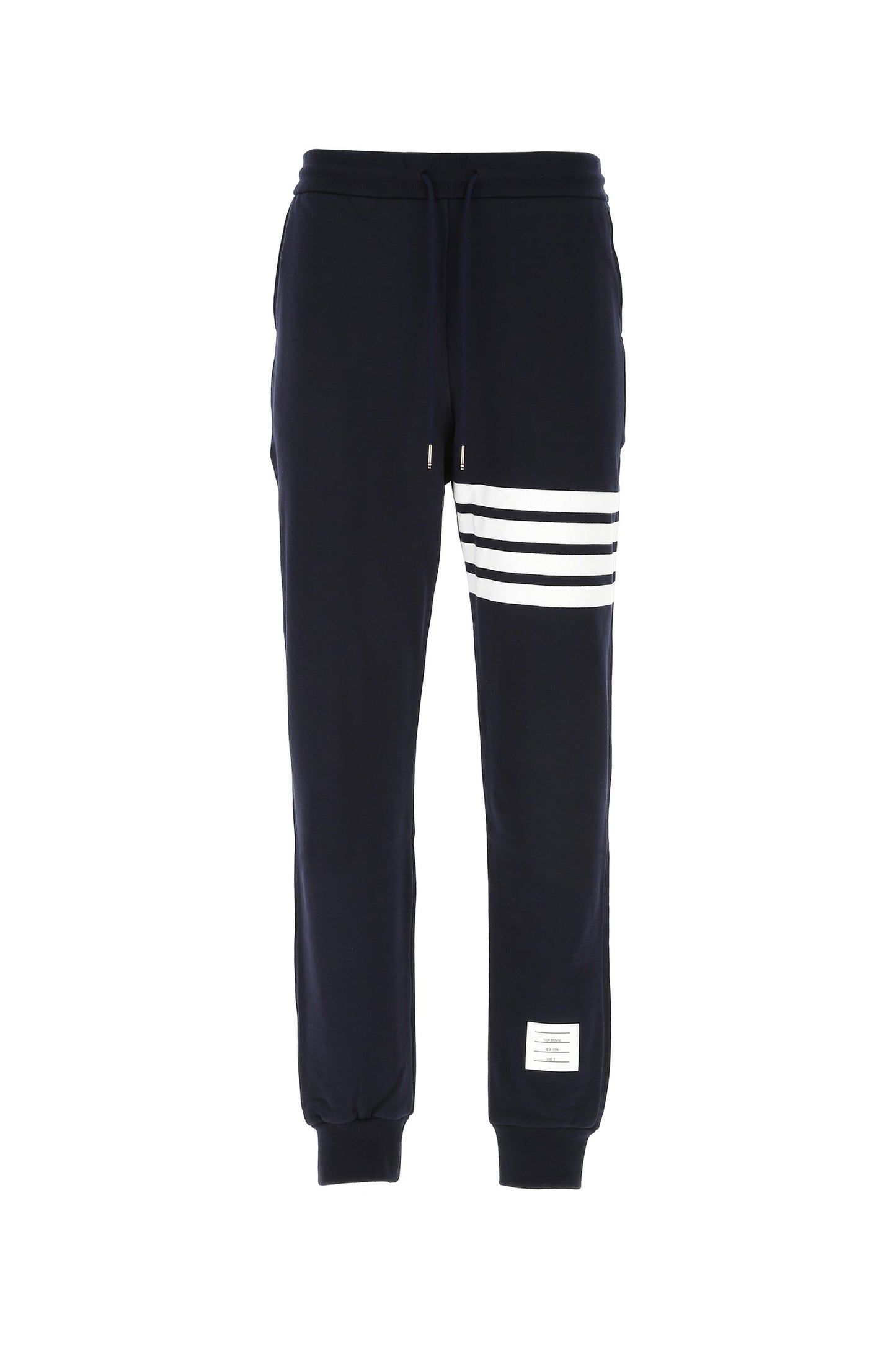 Thom Thom Browne Navy Blue Cotton Joggers - Image 1