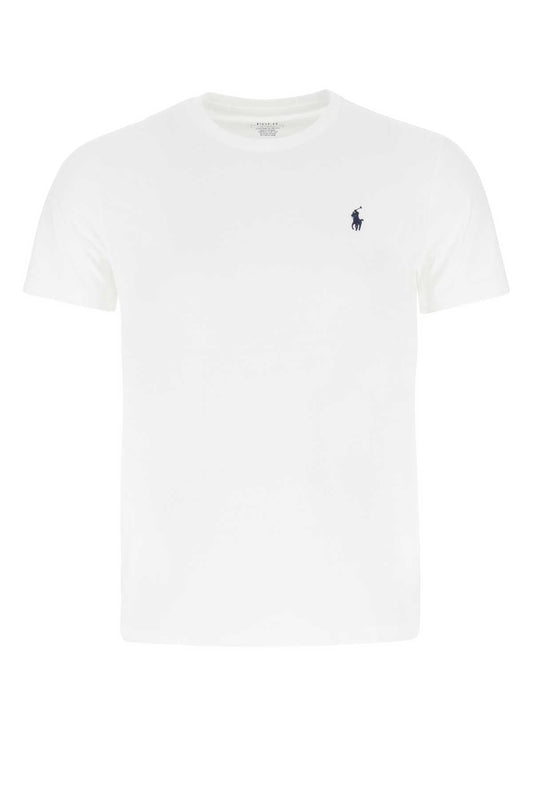 Polo ポロ ラルフローレン ホワイト コットン T シャツ - Image 1