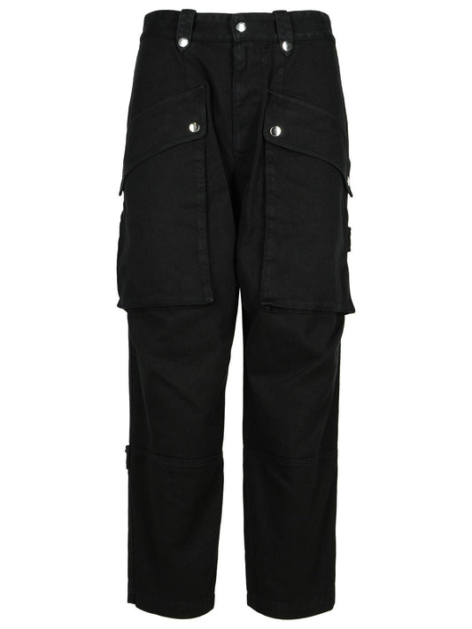 Marant イザベル・マラン・エトワイル・ジャニック 'ブラックコットンパンツ - Image 1