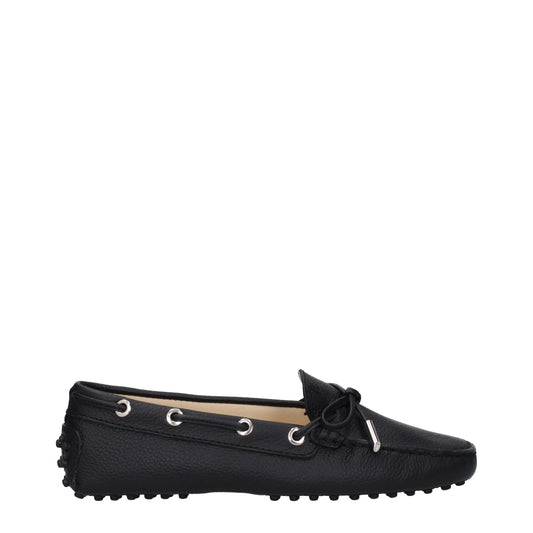 Tods トッド 'S モカッシーニ女性スキンブラック - Image 1