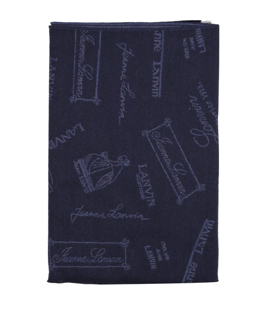 Lanvin ランビンスカーフスブルー - Image 1