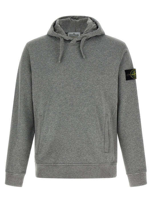 Stone Stone Island ロゴ バッジ パーカー - Image 1
